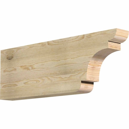 Ekena Millwork New Brighton Rough Sawn Rafter Tail, Douglas Fir, 4"W x 12"H x 36"L RFT04X12X36NEB00RDF